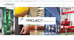 Desktop Screenshot of projectengenharia.com.br